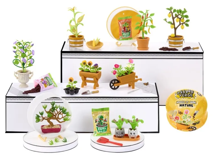 MGA's Miniverse, Make It Mini, Nature, kula niespodzianka, mini rośliny