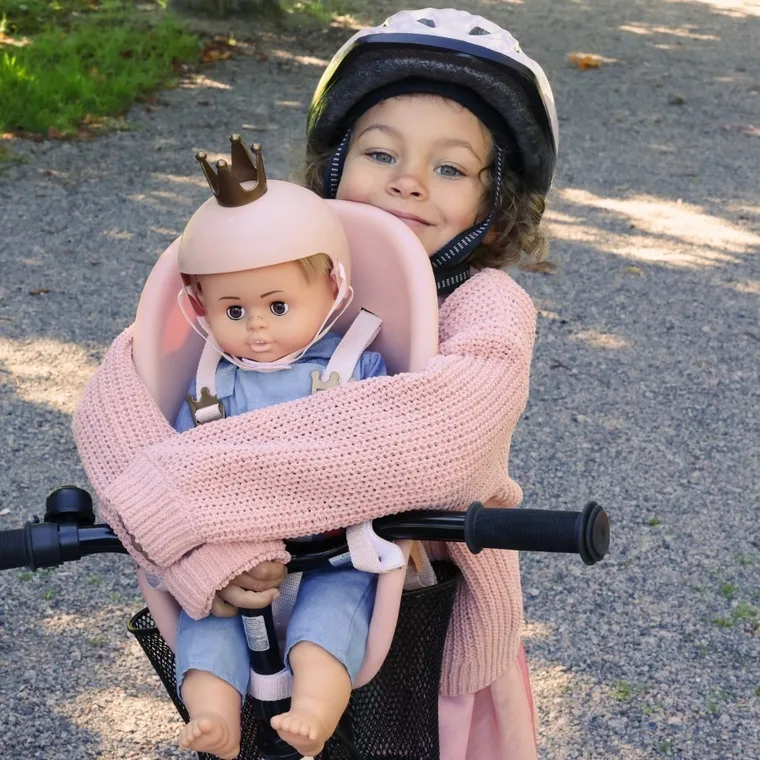 Micki, kask rowerowy dla lalki