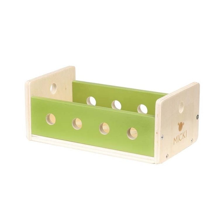 Micki, narzędzia drewniane w skrzynce, 25 elementów