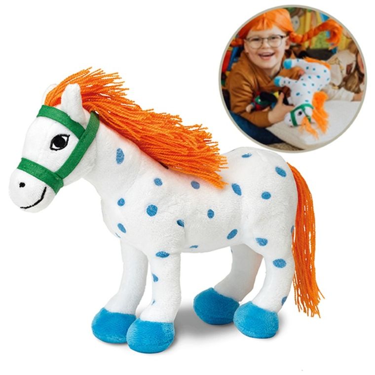 Micki, Pippi Pończoszanka, koń Alfonso, maskotka, 30 cm