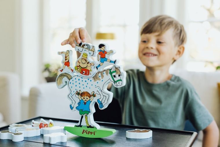 Micki, Pippi, układanka do balansowania, 12 elementów