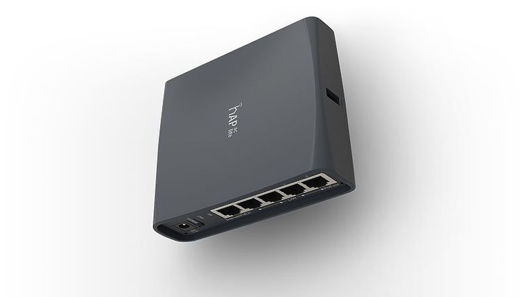MikroTik, hAP ac lite tower, router WiFi, RB952Ui-5ac2nD-TC, Dual Band, 5xRJ45 100Mb/s