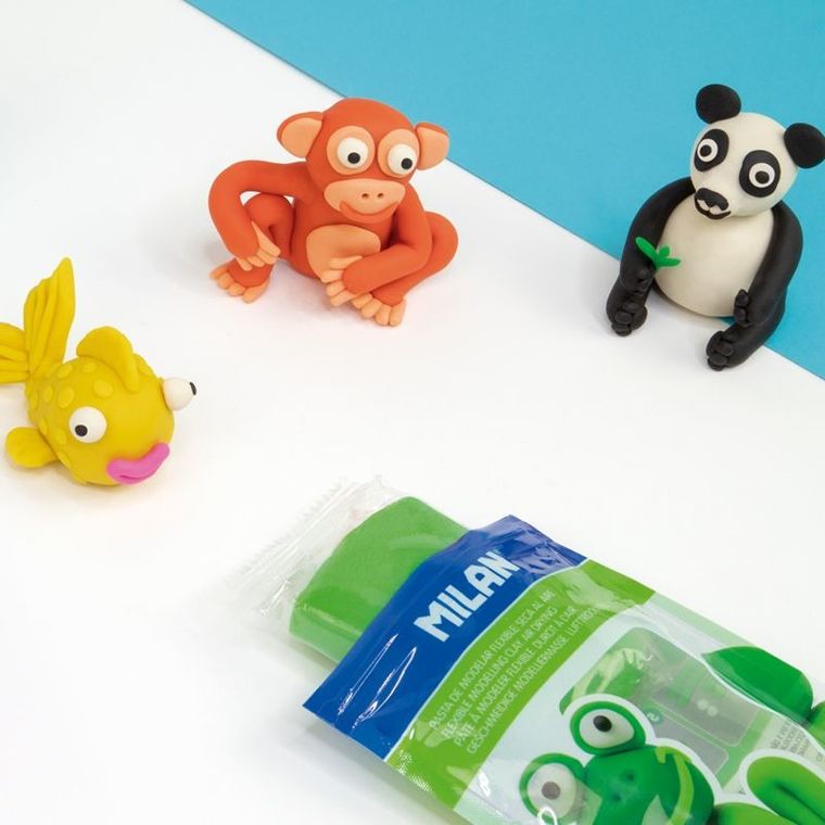 Milan, narzędzia do modelowania, 2 uchwyty + 8 różnych końcówek