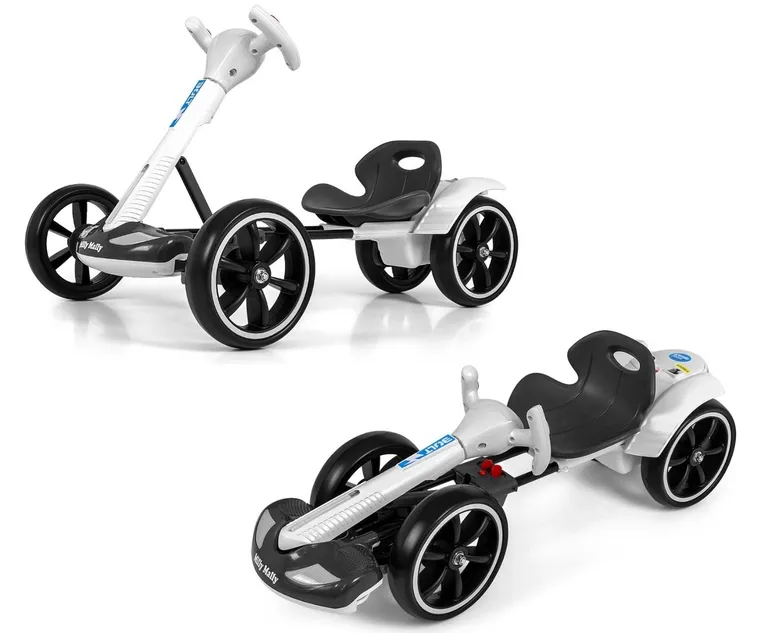 Milly Mally, Bolt, gokart, pojazd na akumulator, biały