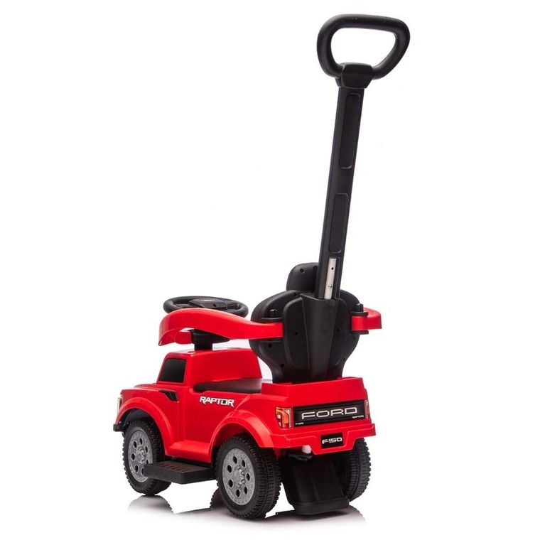 Milly Mally, Ford F-150, jeździk z rączką 3w1, czerwony