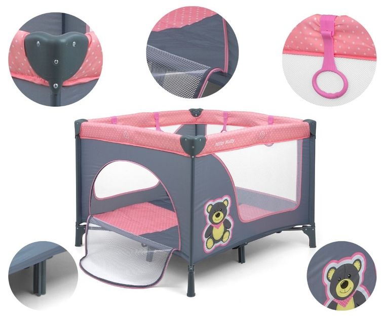 Milly Mally, Fun, kojec, Pink Bear