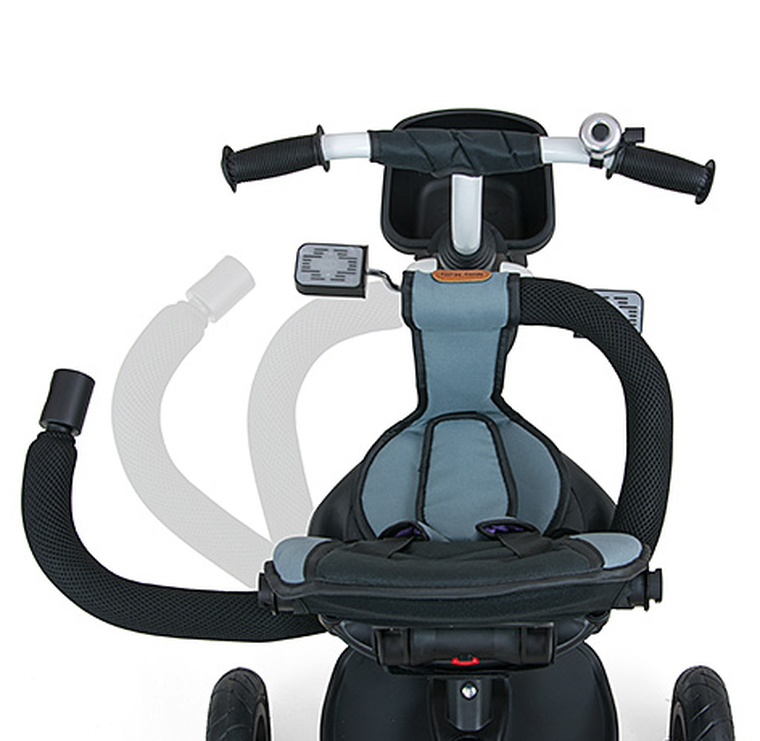 Milly Mally, Movi Grey, rowerek trójkołowy, szary