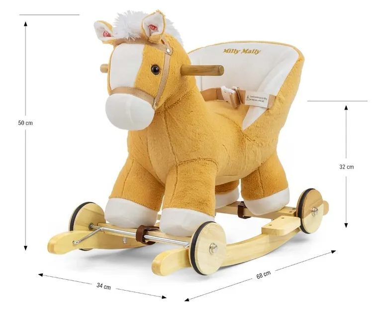 Milly Mally, Polly, konik na biegunach, Light Brown