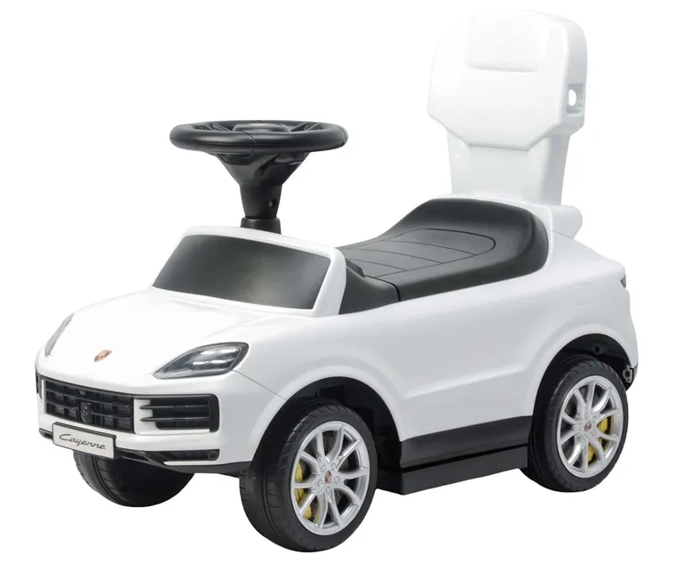 Milly Mally, Porsche Cayenne, jeździk z rączką, biały