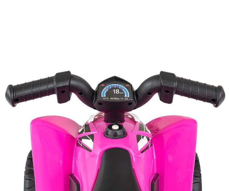 Milly Mally, Quad, Honda ATV, pojazd na akumulator, pink