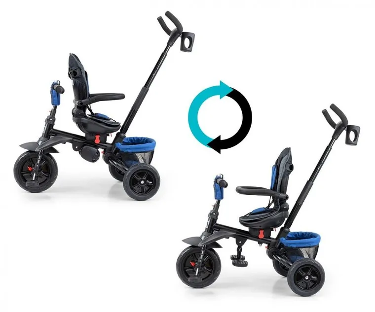 Milly Mally, Stanley Rubber, rowerek trójkołowy, Navy-Black