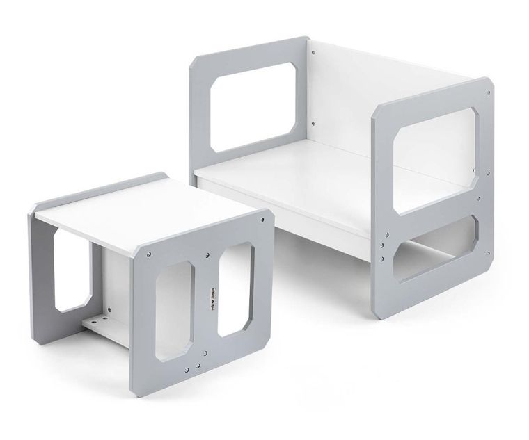 Milly Mally, Stella, zestaw mebli, 3w1, grey