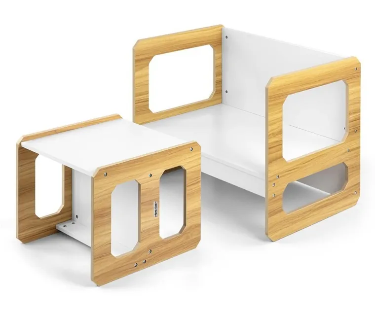 Milly Mally, Stella, zestaw mebli, 3w1, natural