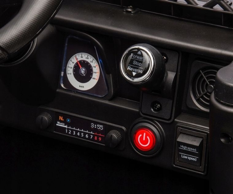 Milly Mally, Toyota FJ Cruiser, pojazd na akumulator, czarny