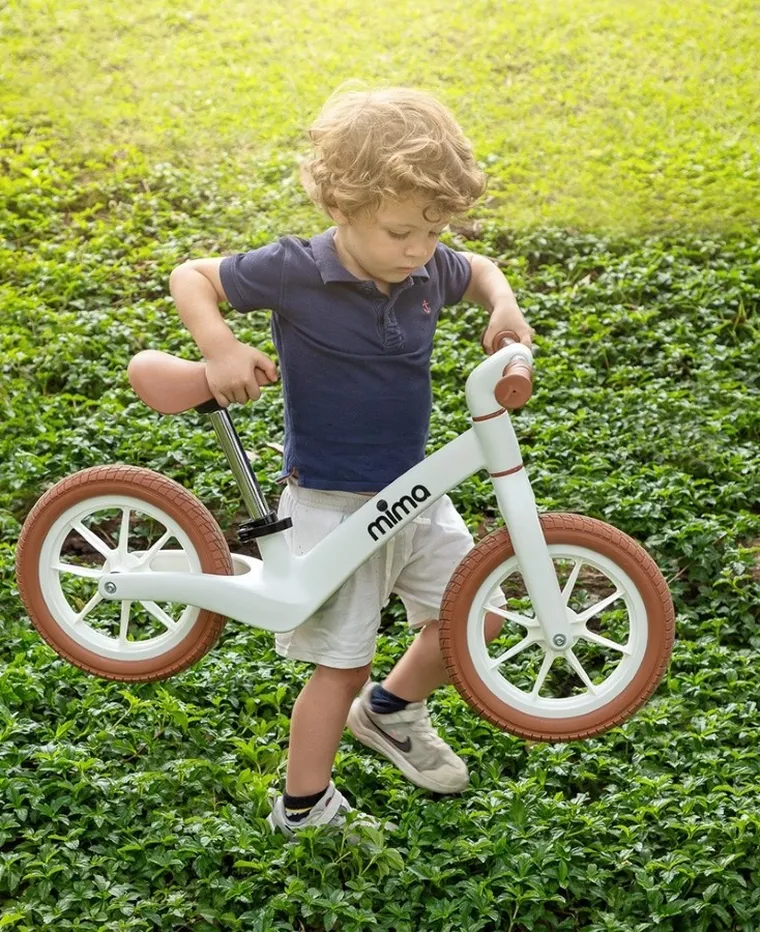 Mima, Zoom, rowerek biegowy, czarny-camel