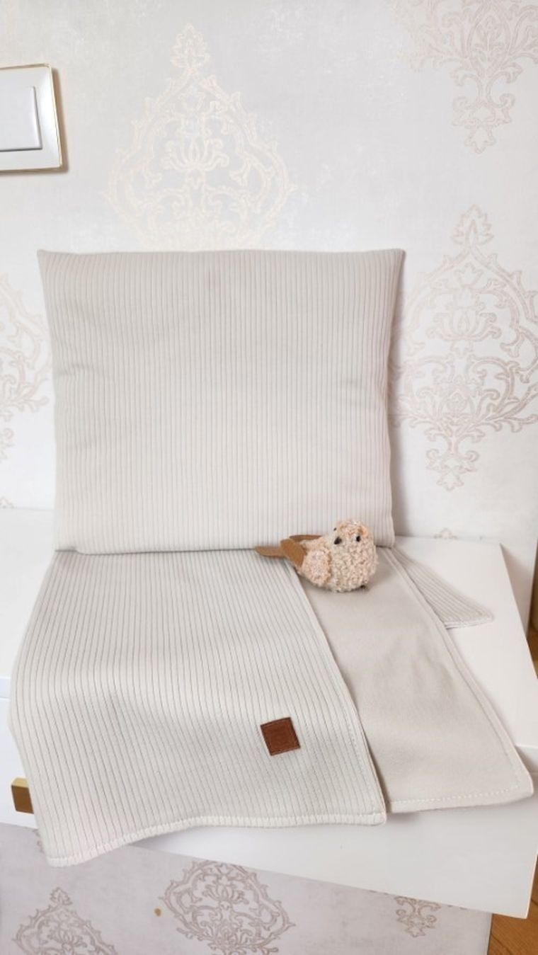 MimiNu, Soft, kocyk, beż, 75-100 cm, 0-6 l