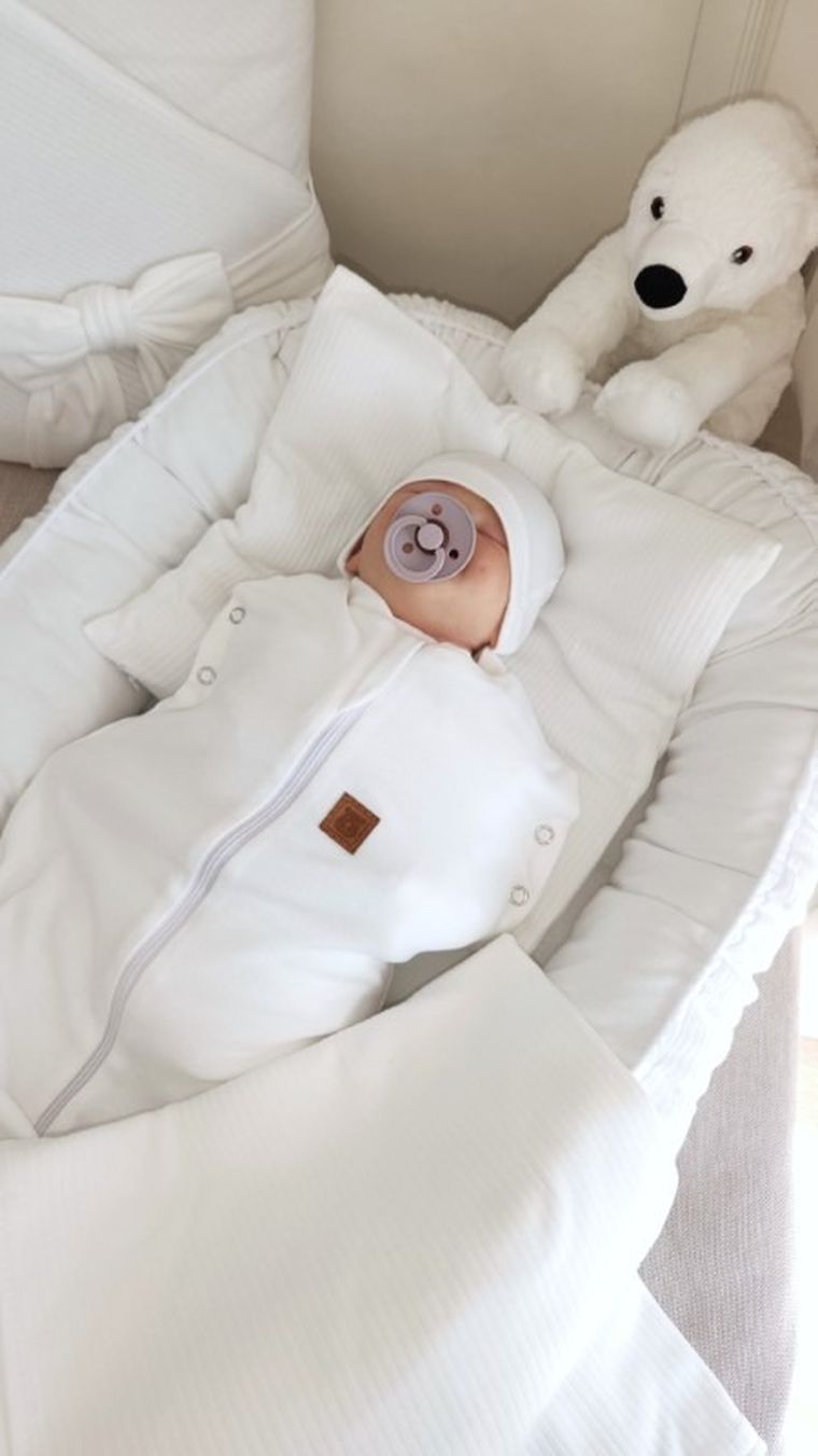 MimiNu, Soft, kokon niemowlęcy, śmietanka, 0-12m