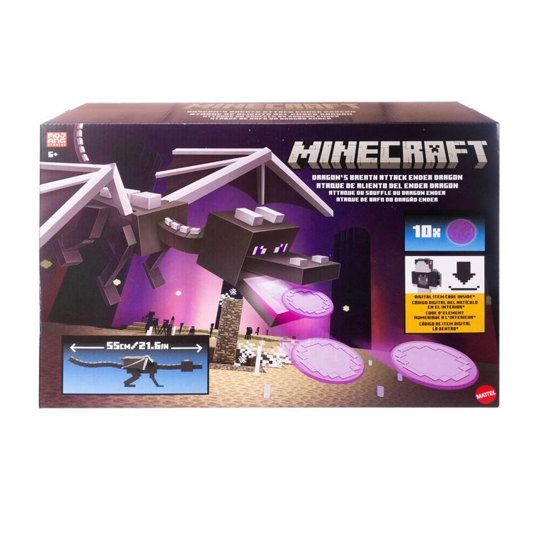 Minecraft, Smok Endu - Atak „Smoczy oddech”, figurka z funkcją