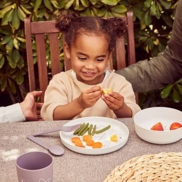 Miniland, Ptaszek, ECO-friendly, zestaw do karmienia, 5 szt.