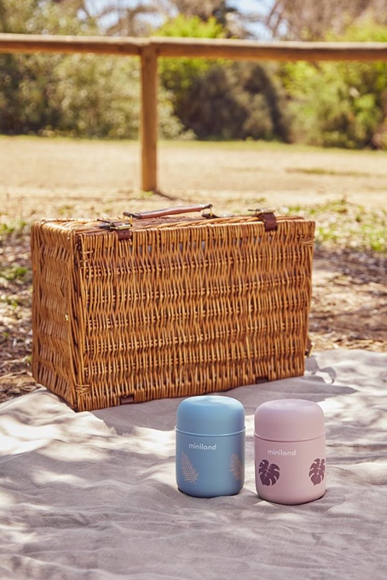 Miniland, Terra, zestaw sztućców ergonomicznych, morski