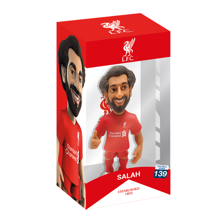 Minix, Liverpool, Mohamed Salah, figurka kolekcjonerska