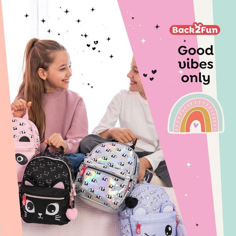 Miquelrius, Kot, plecak dla przedszkolaka, czarny, 5l