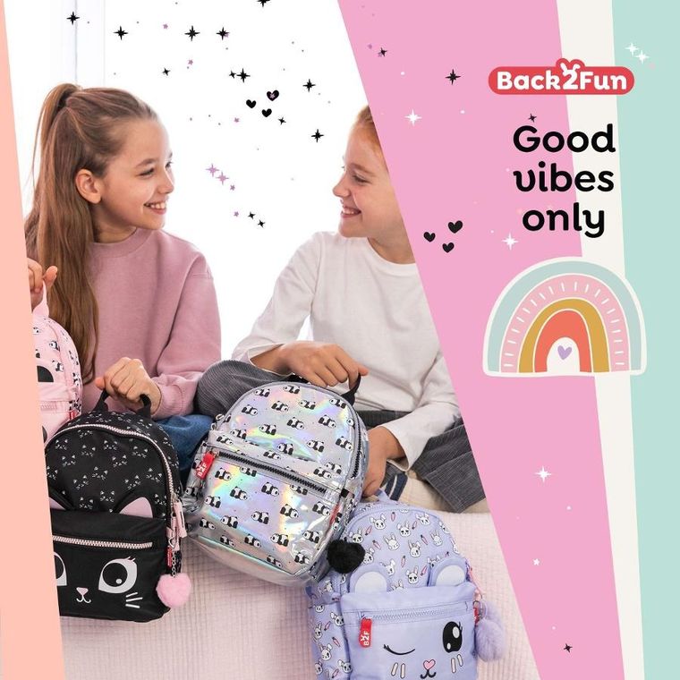 Miquelrius, Panda, plecak dla przedszkolaka, holograficzny, 5l