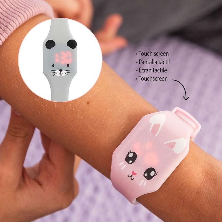 Miquelrius, zegarek cyfrowy, mysz