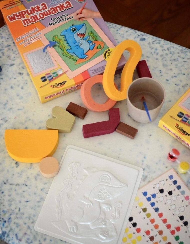 Mirage Hobby, Wypukła Malowanka, zestaw kreatywny do malowania, Futrzaki, Chomik