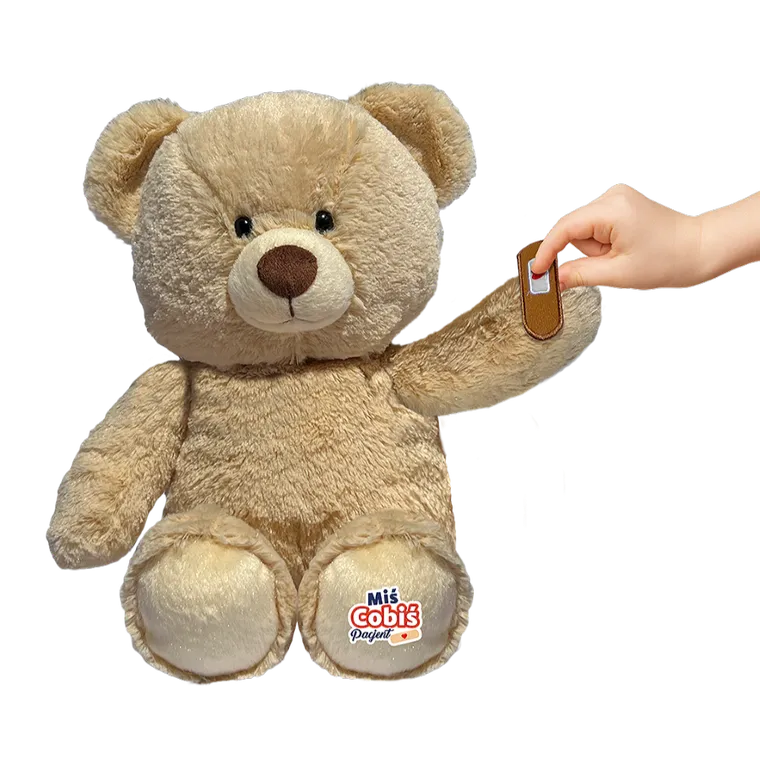 Miś Cobiś, Pacjent, maskotka interaktywna