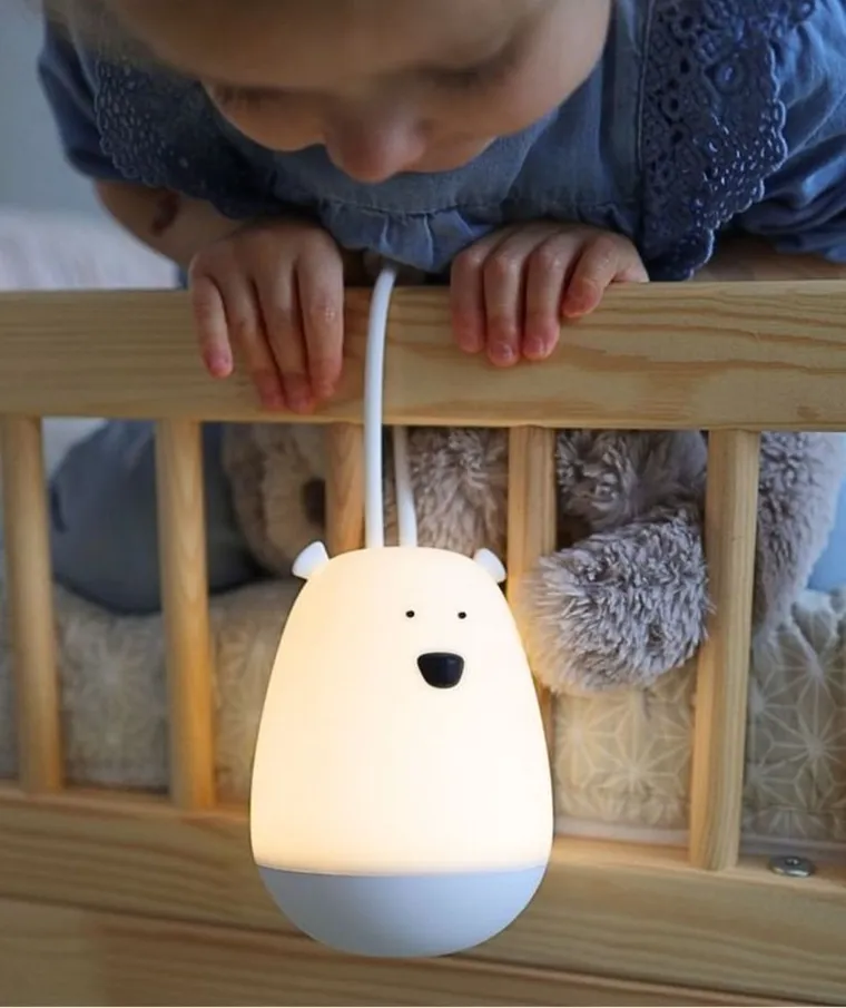 Miś, lampka nocna do zawieszania
