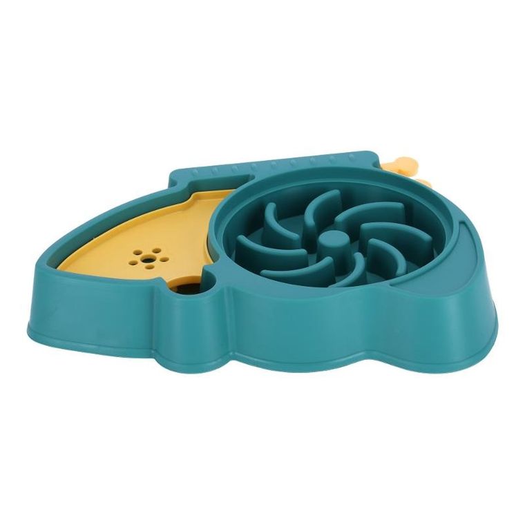 Miska z automatycznym dozownikiem wody dla psa i kota 2w1, zielona