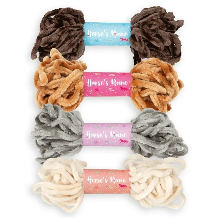 Miss Melody, zestaw do ozdabiania grzywy włóczką