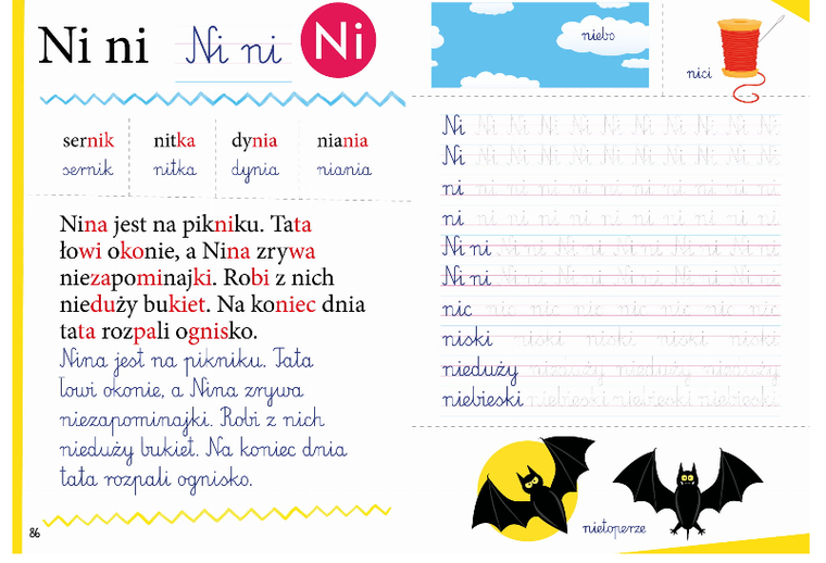 Mój Elementarz. Nauka czytania i pisania