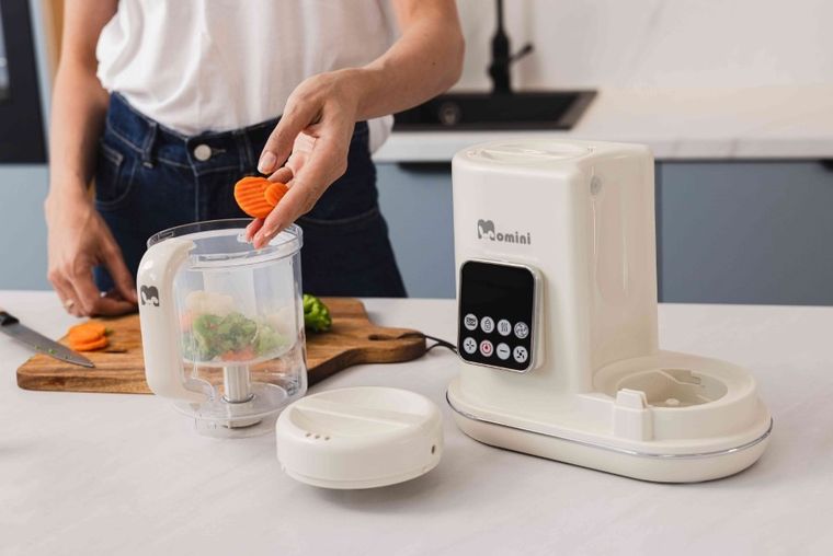 Momini, MiniChef, multiblender parowy z funkcją podgrzewania butelek, 7w1