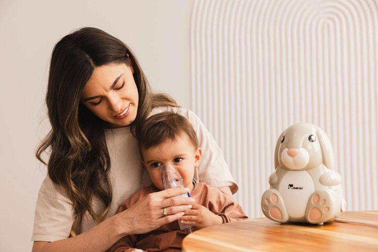 Momini, NebuBunny, nebulizator kompresorowo-tłokowy