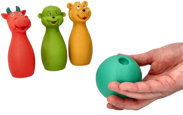 Mom's Care, miękkie kręgle, 4 elementy