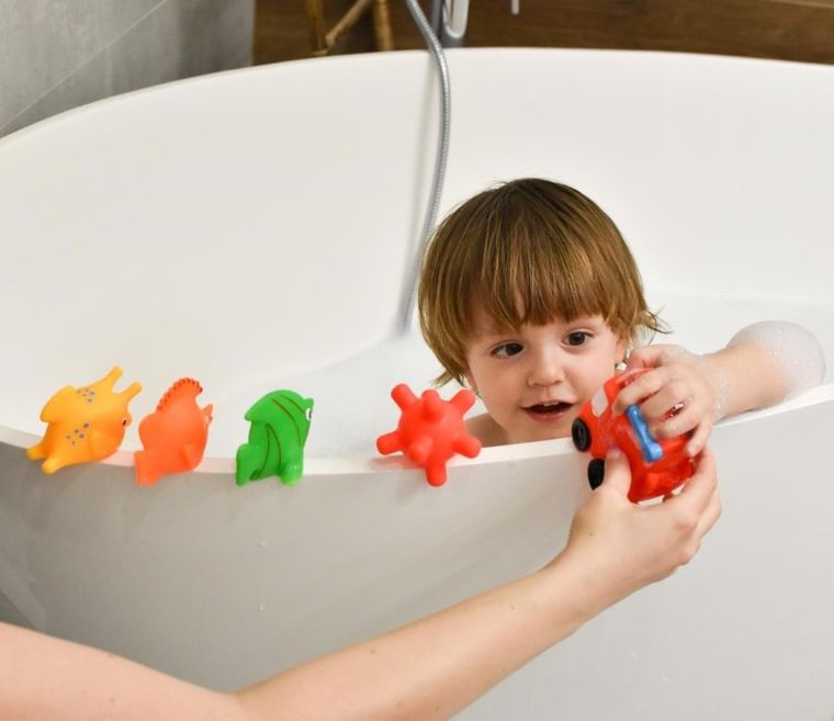 Mom's Care, rybki, zabawka do kąpieli, 3 szt.