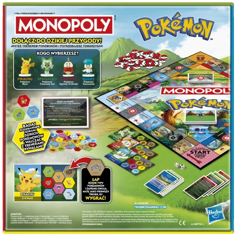 Monopoly, Pokemon, gra ekonomiczna