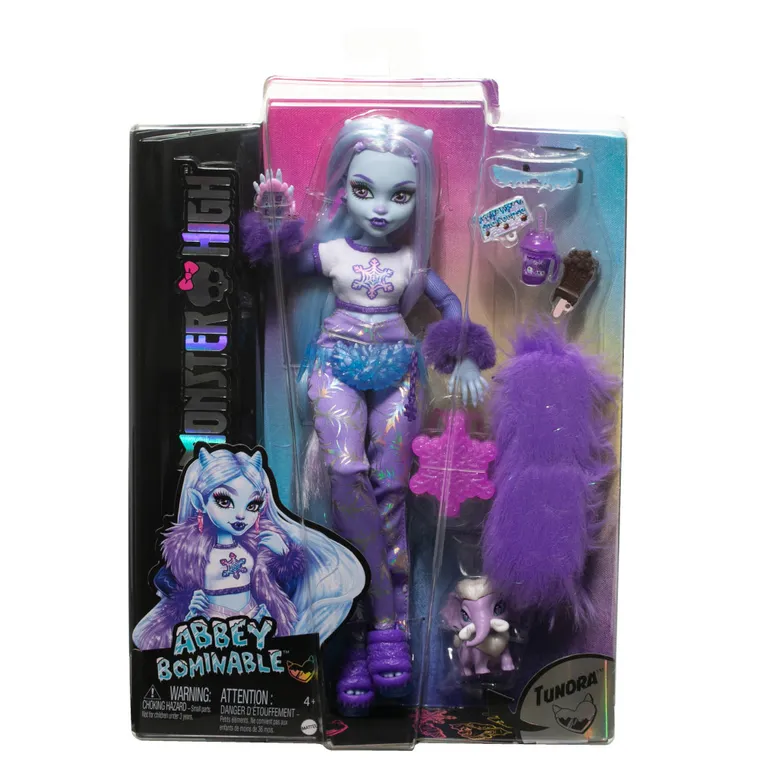 Monster High, Abbey Bominable, lalka z akcesoriami