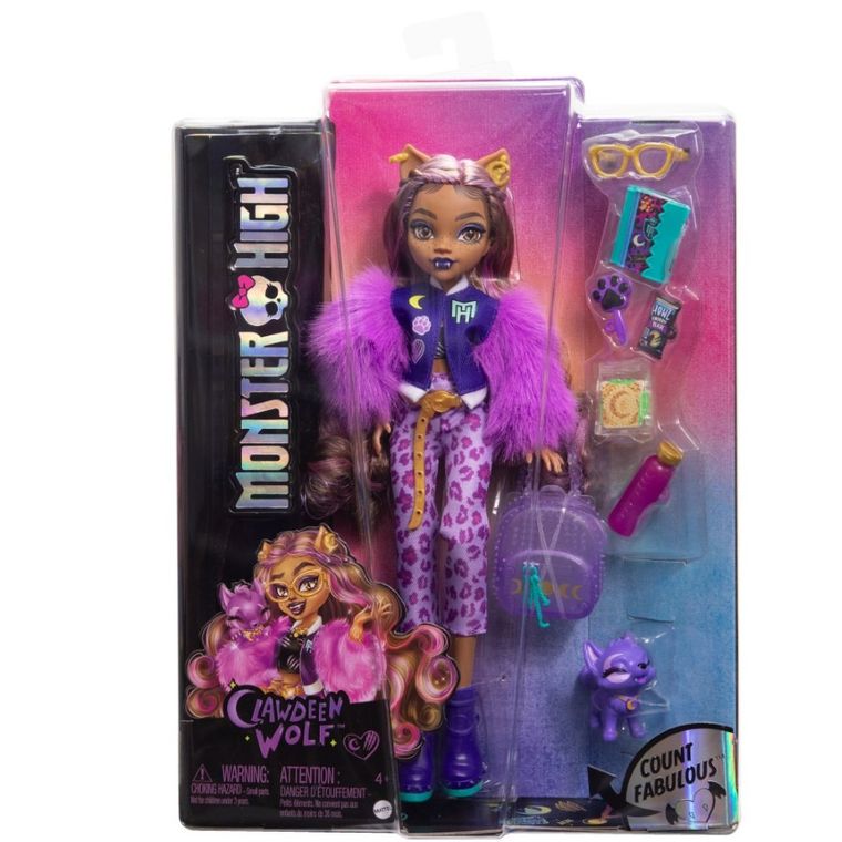 Monster High, Clawdeen Wolf, lalka podstawowa