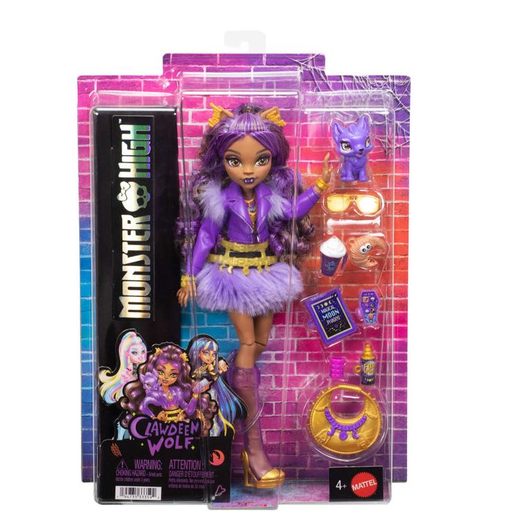 Monster High, Clawdeen Wolf, lalka podstawowa