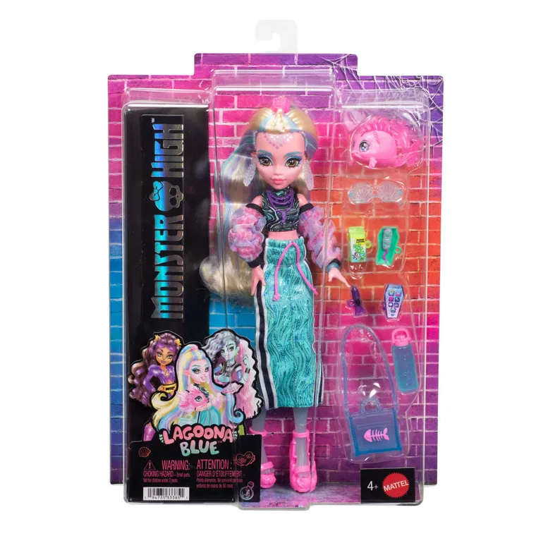 Monster High, Lagoona Blue, lalka podstawowa