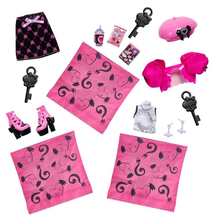 Monster High, Straszysekrety, Draculaura, lalka z akcesoriami