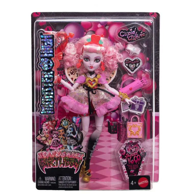 Monster High, Straszysłodkie urodziny, Cupid Asteria, lalka