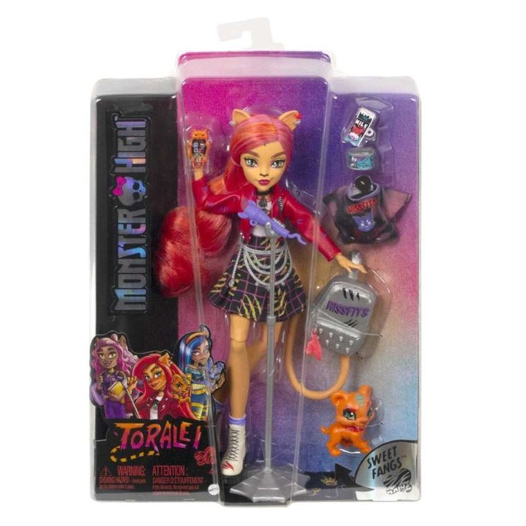 Monster High, Toralei Stripes, lalka podstawowa