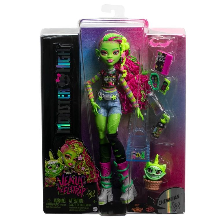 Monster High, Venus McFlytrap, lalka podstawowa z akcesoriami