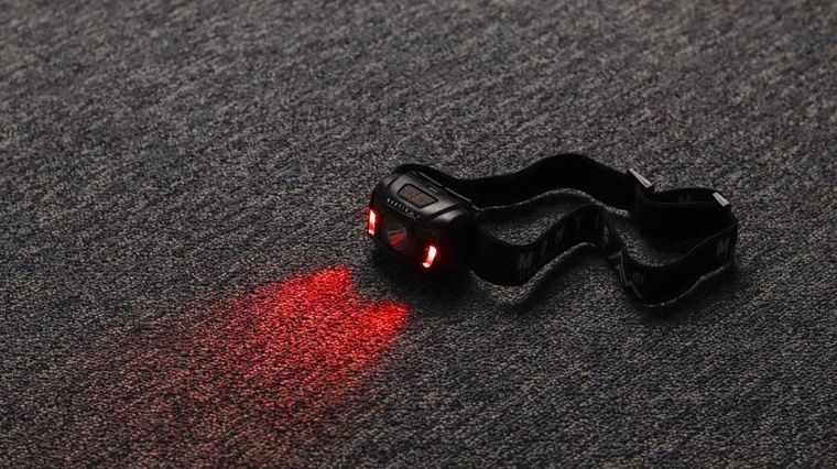 Montis, latarka czołowa, akumulatorowa, LED, sensor ruchu, MT001