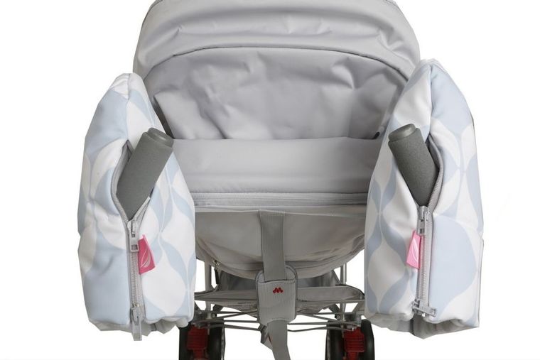 Motherhood, Classics Niebieski, wodoodporne mufki do wózka, 2 szt.