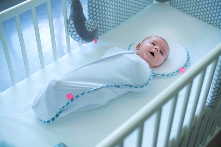 Motherhood, Classics Niebieski, Zip&Swaddle, otulacz, rozmiar 1, 2,5-5 kg